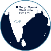 地図：Sanyo Special Steel India Pvt. Ltd.